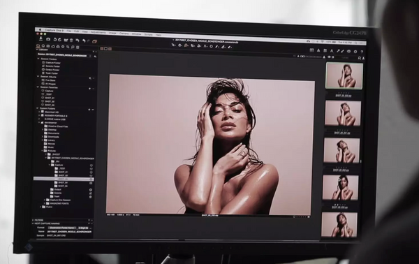 Behind the scenes of the Chosen by Nicole Scherzinger fragrance shoot